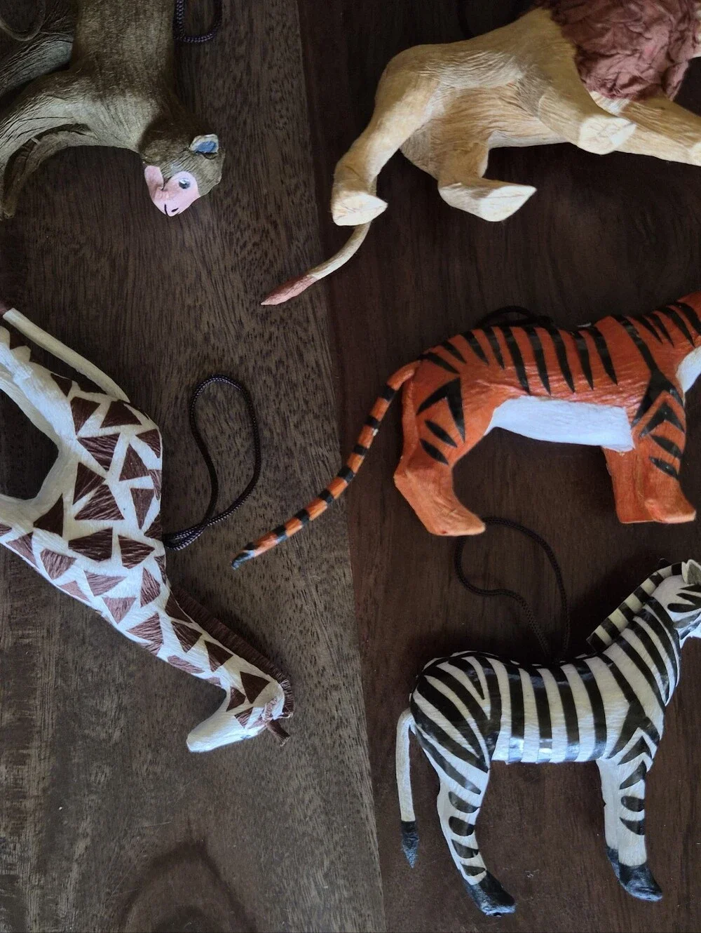 Safari Ornaments Or Home Decor Accents
